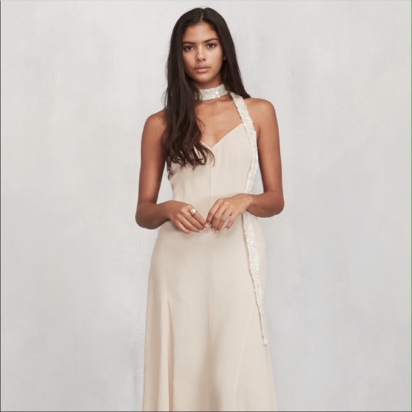 Reformation Arabeth Long Open-back Dress - Picture 4 of 9